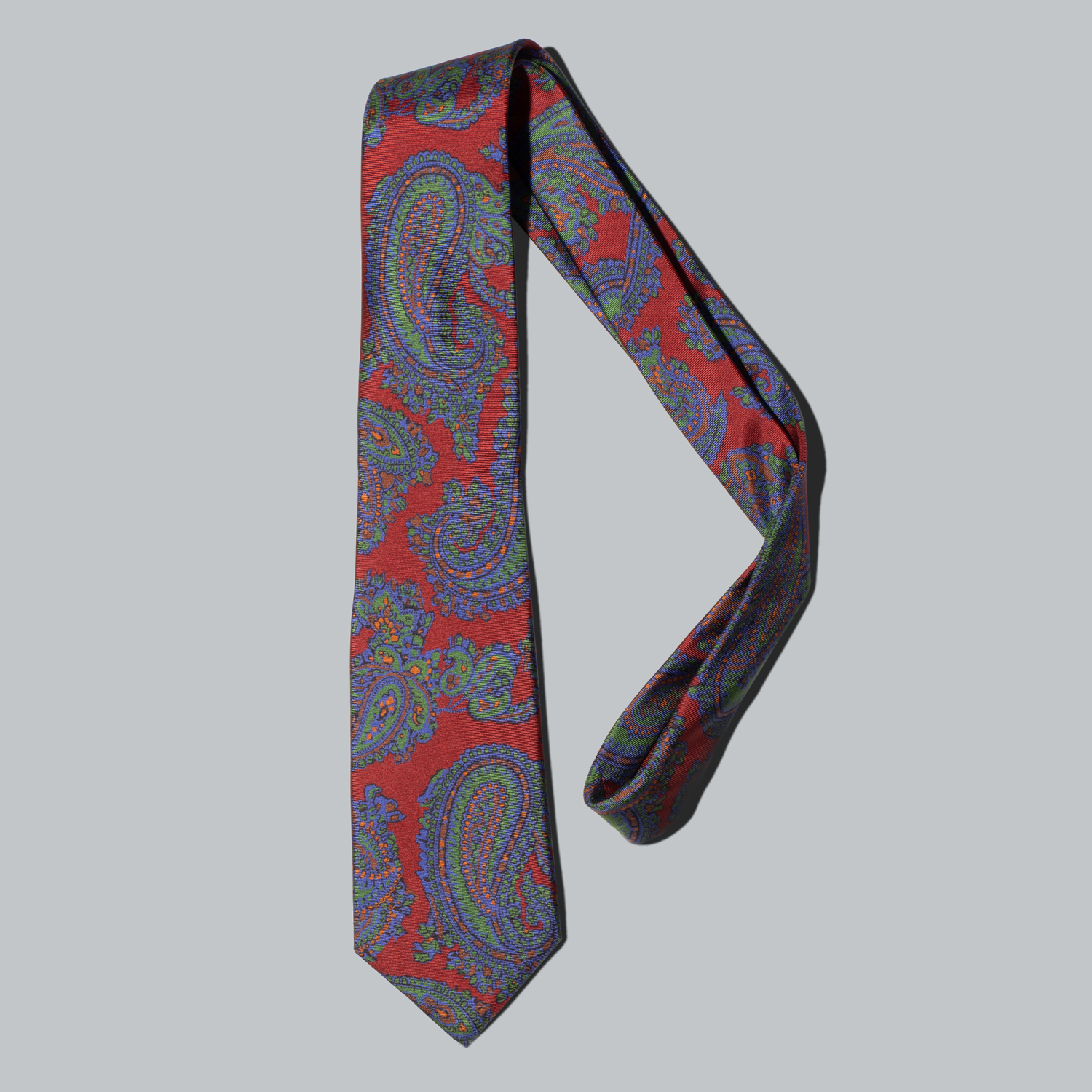 Printed Silk Tie – 0237 The Seëlk – 1
