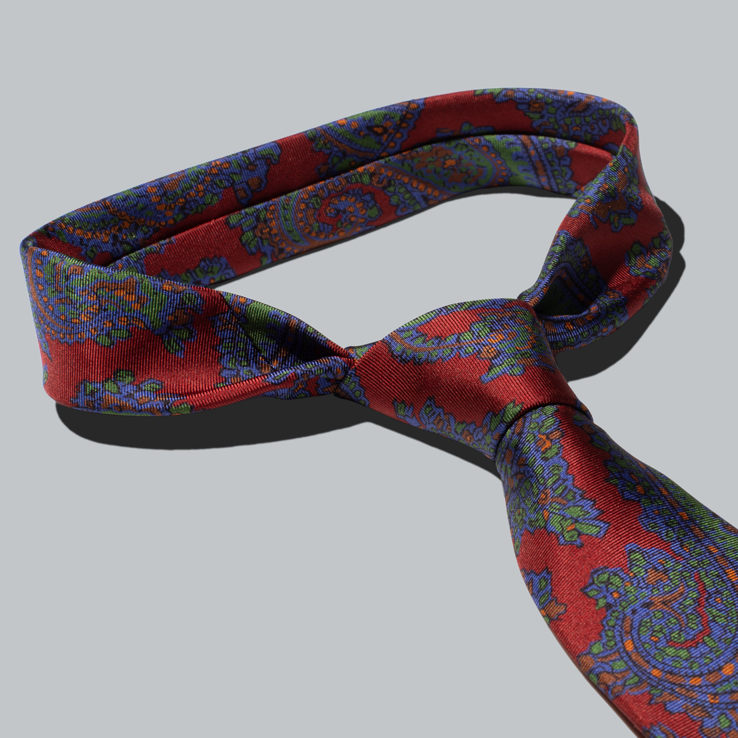 Printed Silk Tie – 0237 The Seëlk – 3