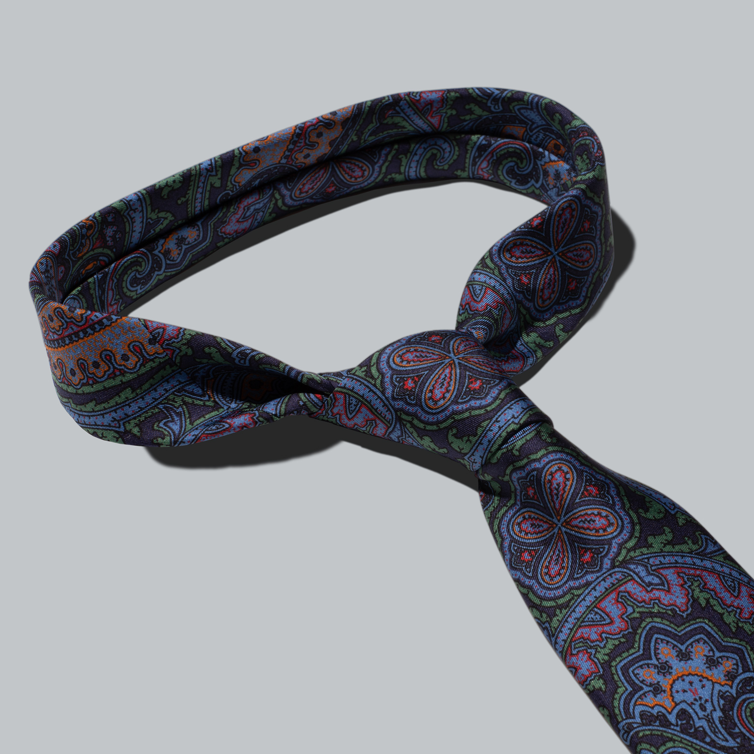 Printed Silk Tie – 0204 The Seëlk – 3