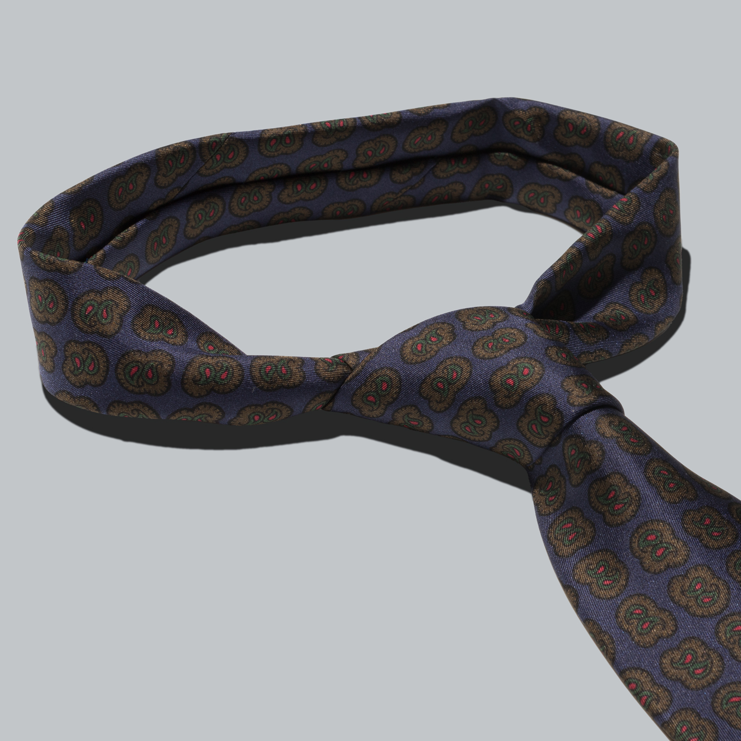 Printed Silk Tie – 0705 The Seëlk – 3