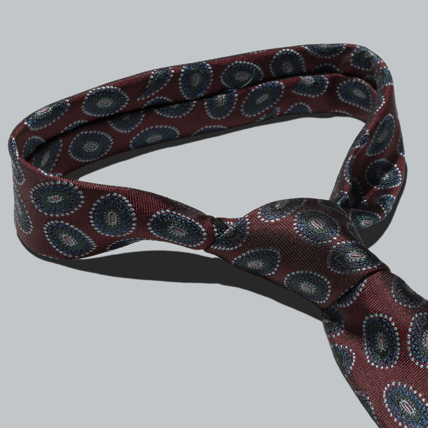 Printed Silk Tie – 0713 The Seëlk – 3