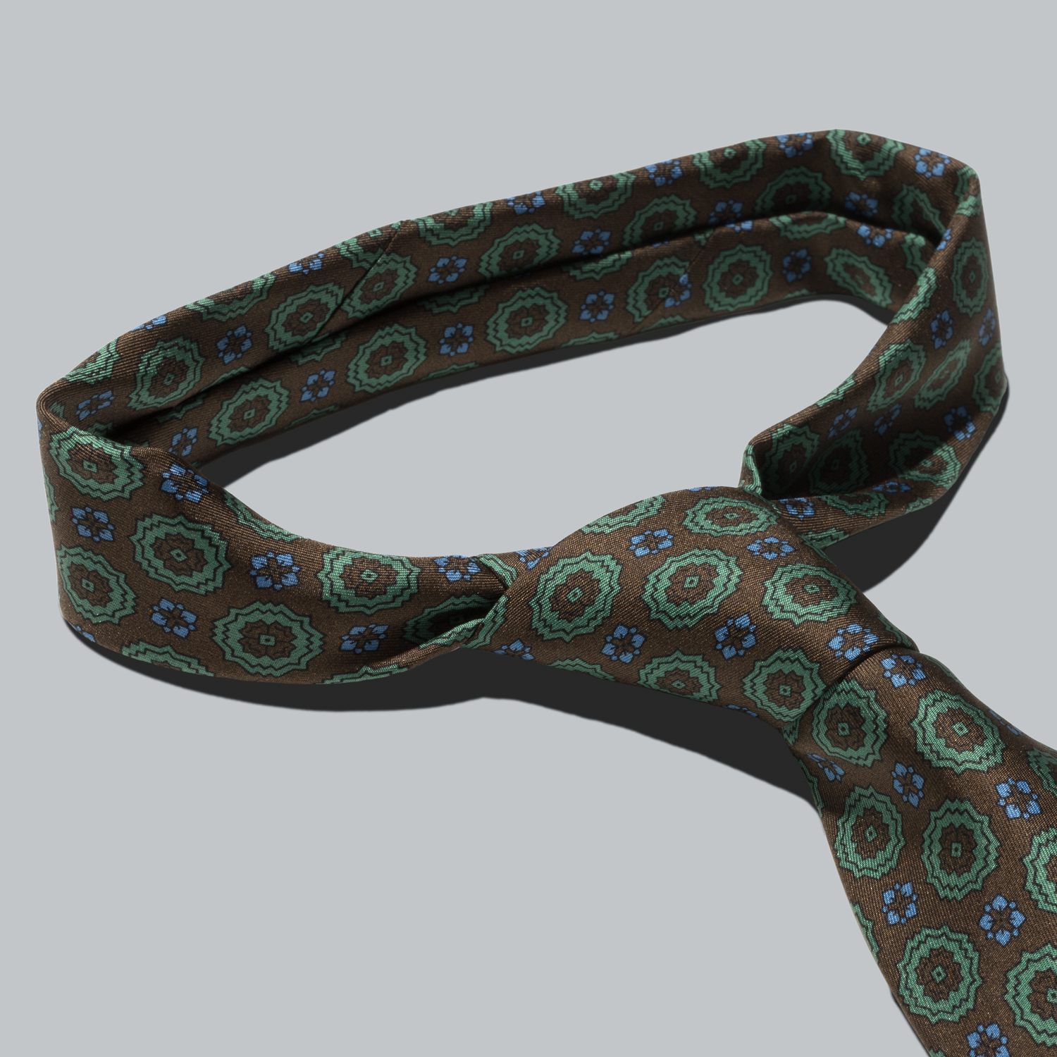 Printed Silk Tie – 0716 The Seëlk – 3