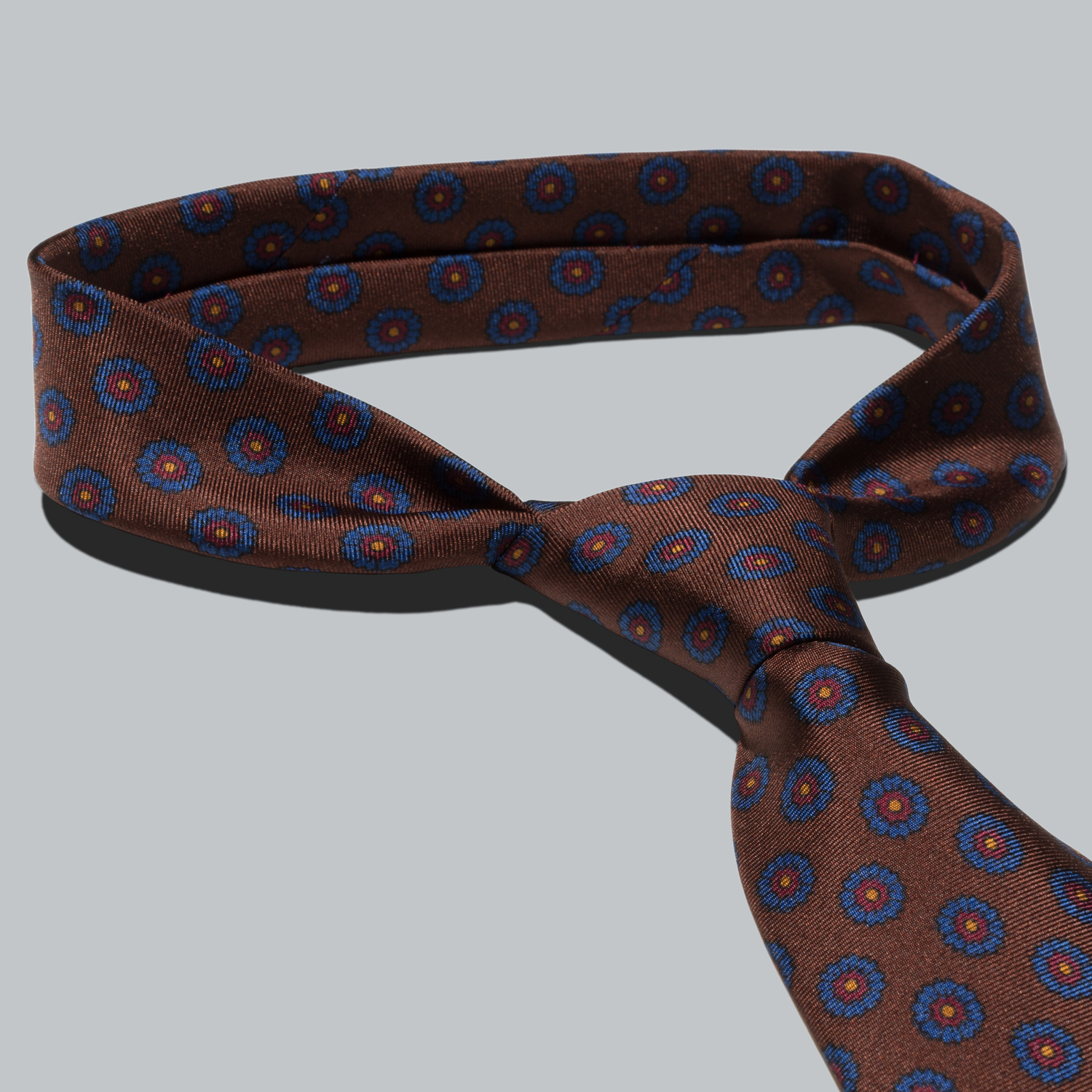 Printed Silk Tie – 0715 The Seëlk – 3